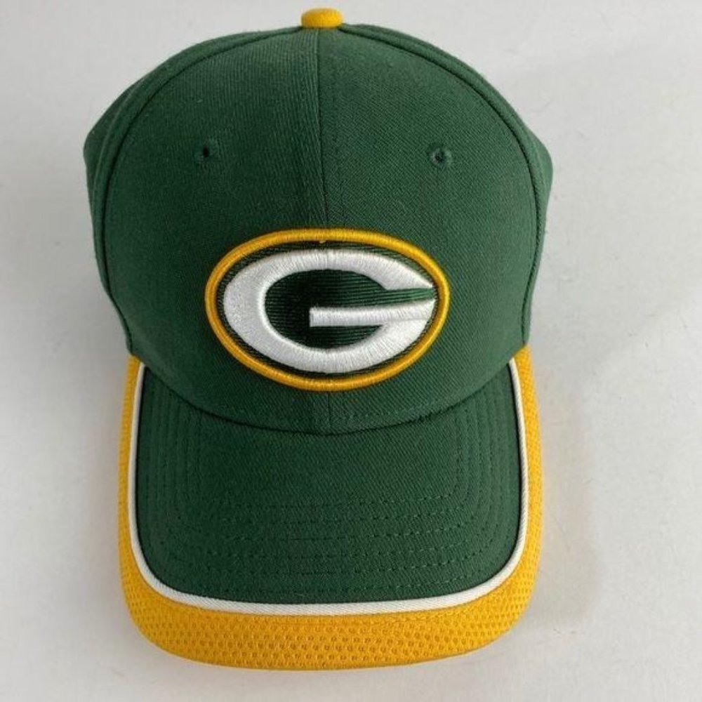New‎ Era 39THIRTY NFL Green Bay Packers Hat Green On Field Sideline Collection